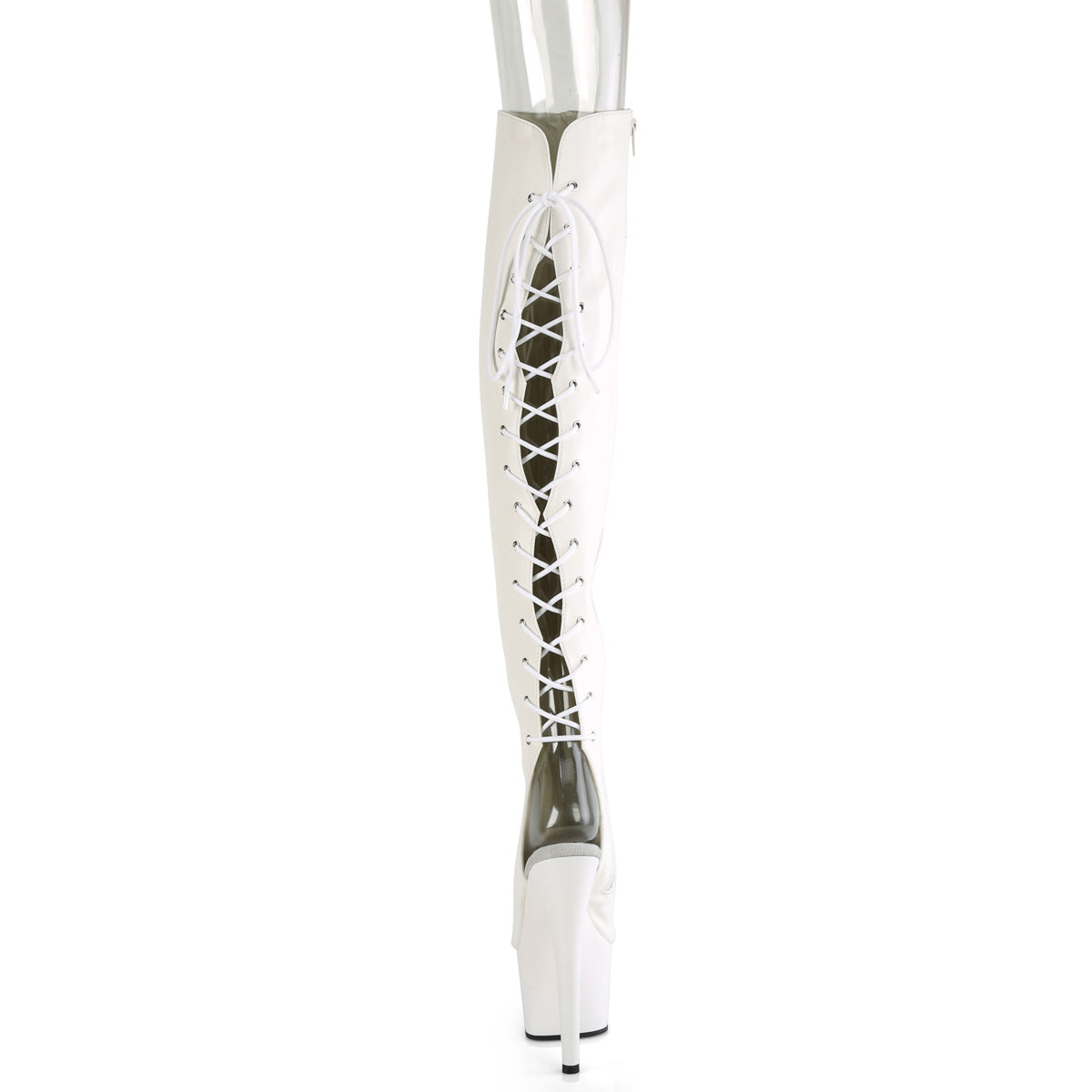 Pleaser   ADORE-3019 WHT Kunstleder/WHT Matte