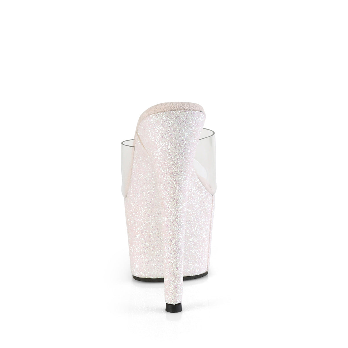 Pleaser Damen Sandalen ADORE-701HMG CLR / OPAL Multi Mini Glitter