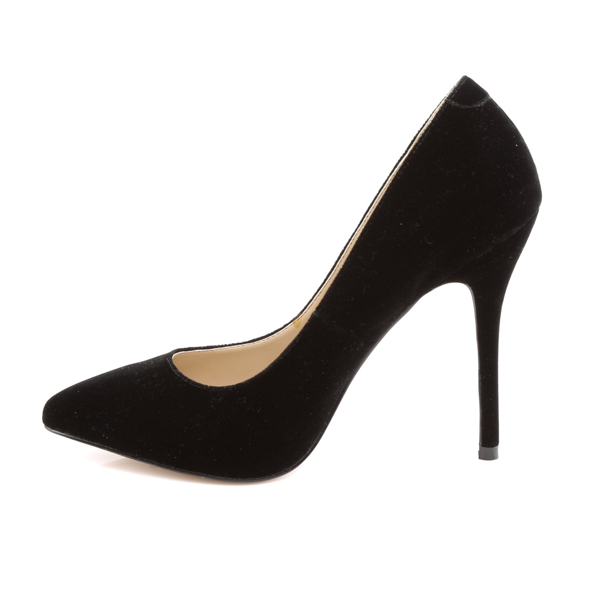 Pleaser Womens Pumps AMUSE-20 Blk Velvet