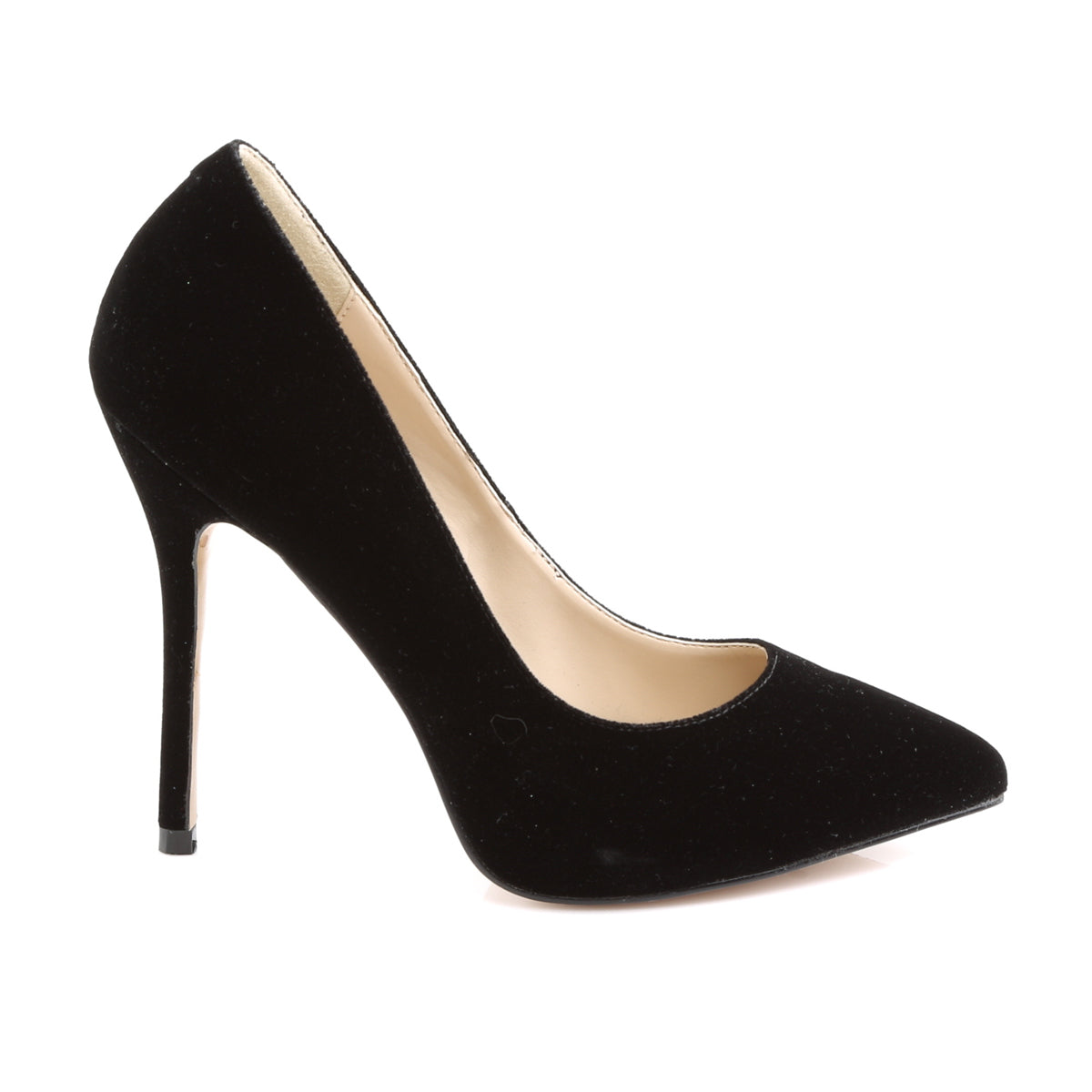 Pleaser Womens Pumps AMUSE-20 Blk Velvet