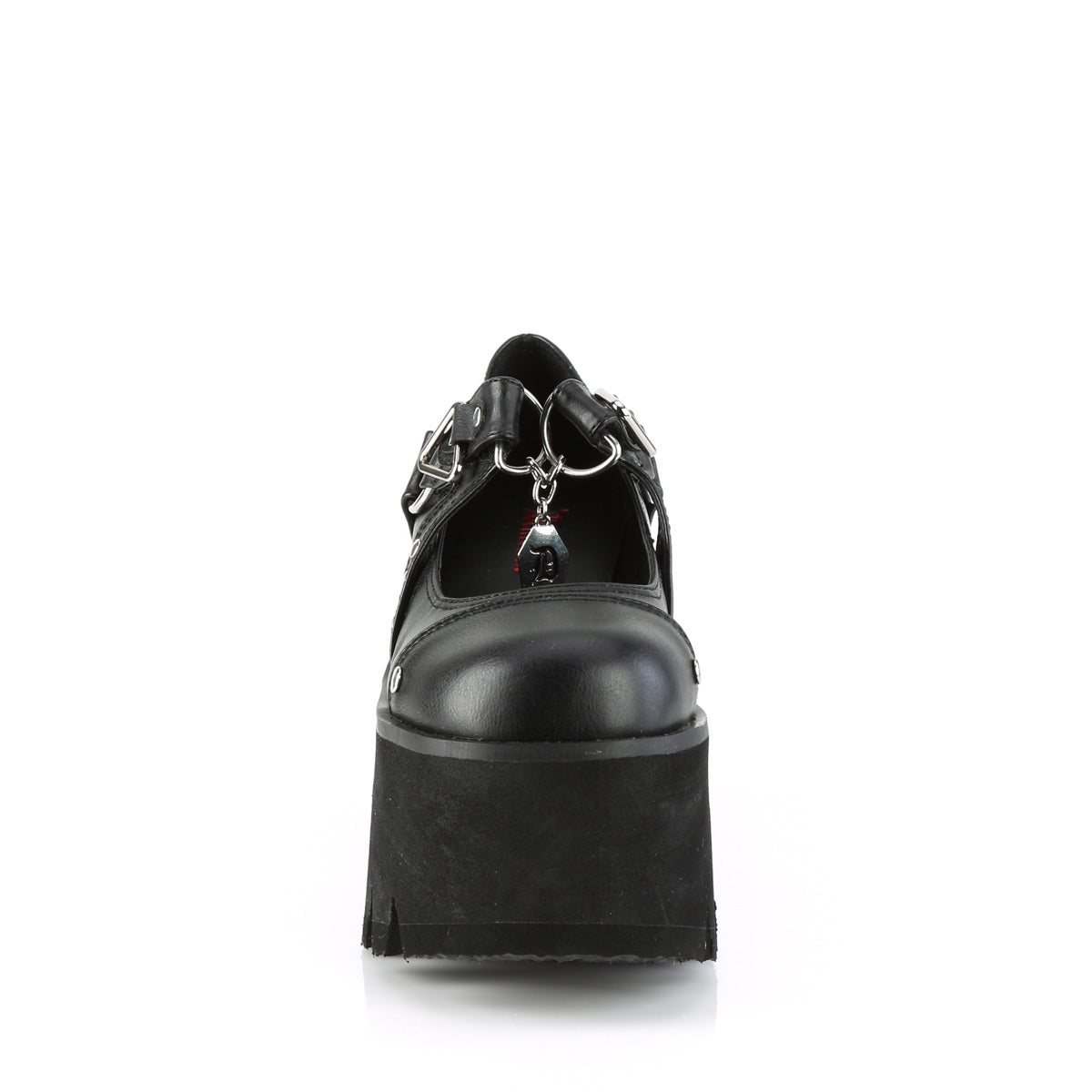 DemoniaCult  Pumps ASHES-33 BLK Vegan Leder