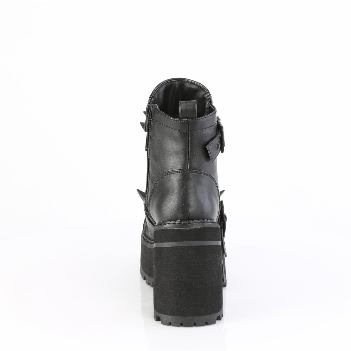 DemoniaCult   ASSAULT-72 Blk Vegan Leather