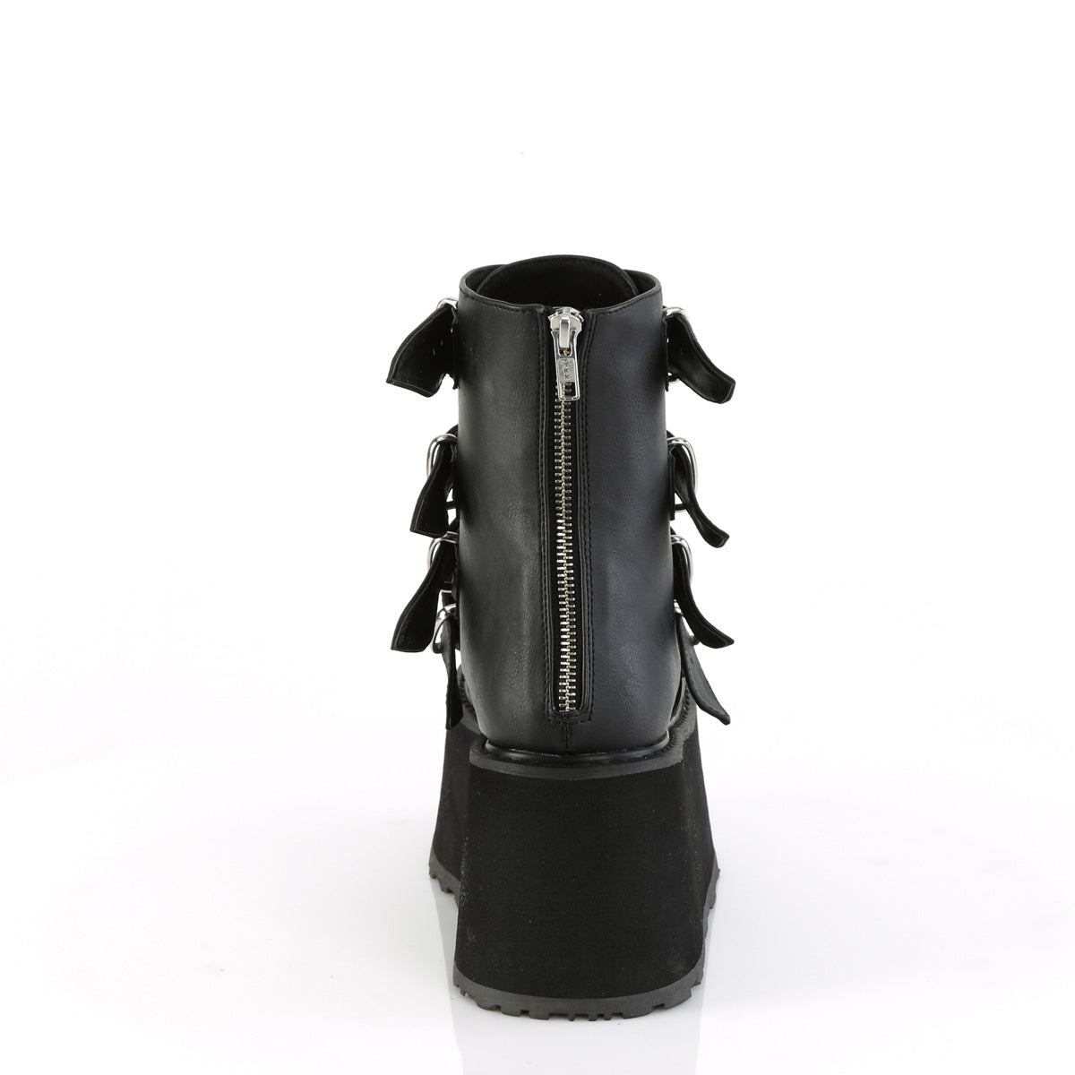 DemoniaCult  Stiefeletten DAMNED-105 BLK Vegan Leder