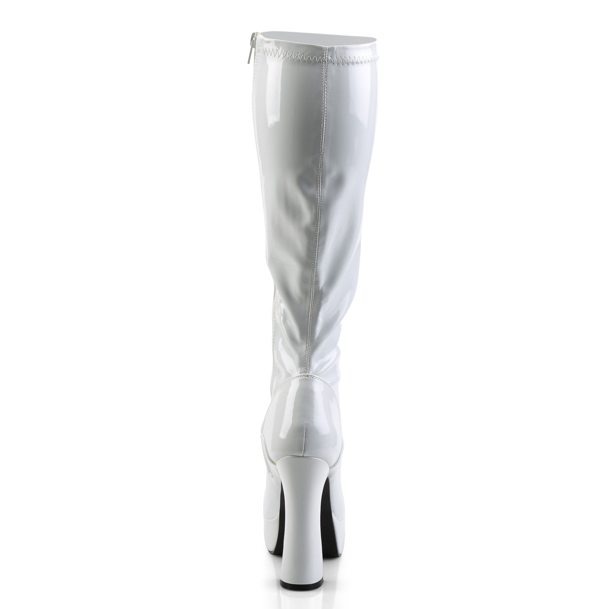 Pleaser Womens Boots. ELECTRA-2000Z WHT STR Pat