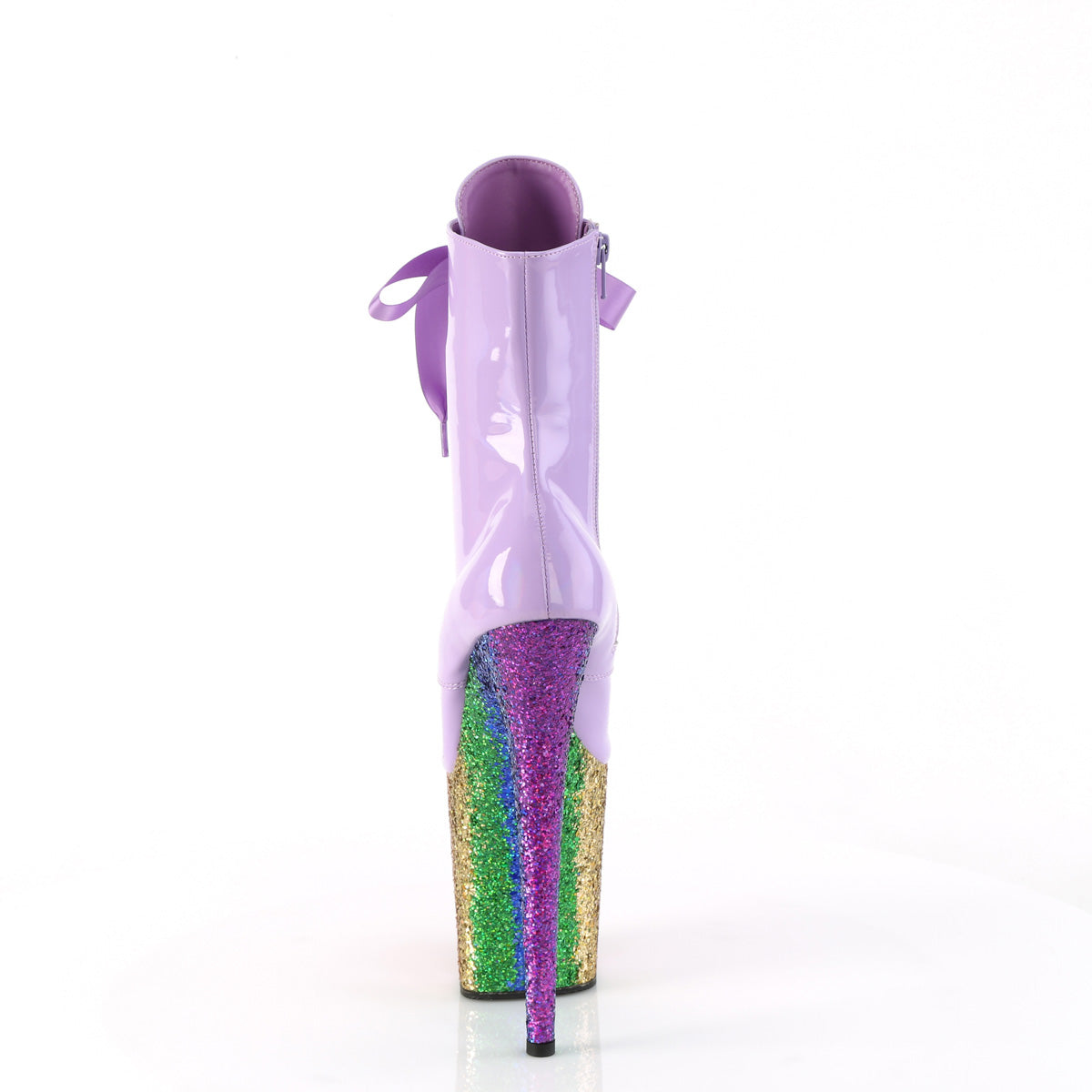 Pleaser   FLAMINGO-1020HG Lavendel Holo Pat/Rainbow Funkeln