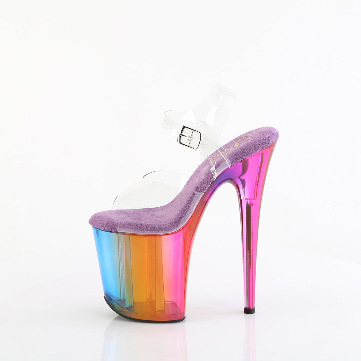 Pleaser   FLAMINGO-808RMT Clr/Rainbow Misty Tinted