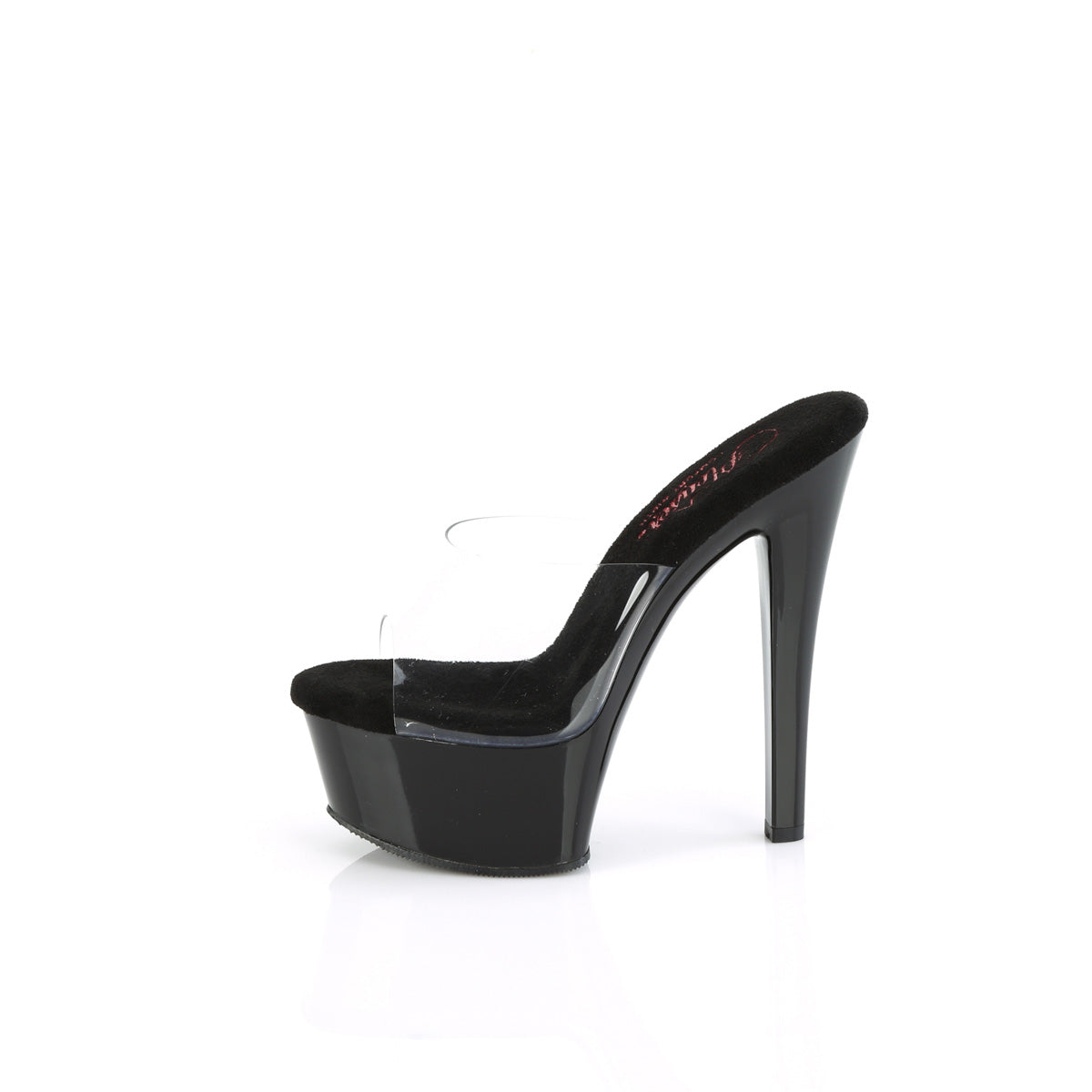 Pleaser   GLEAM-601 CLR/BLK