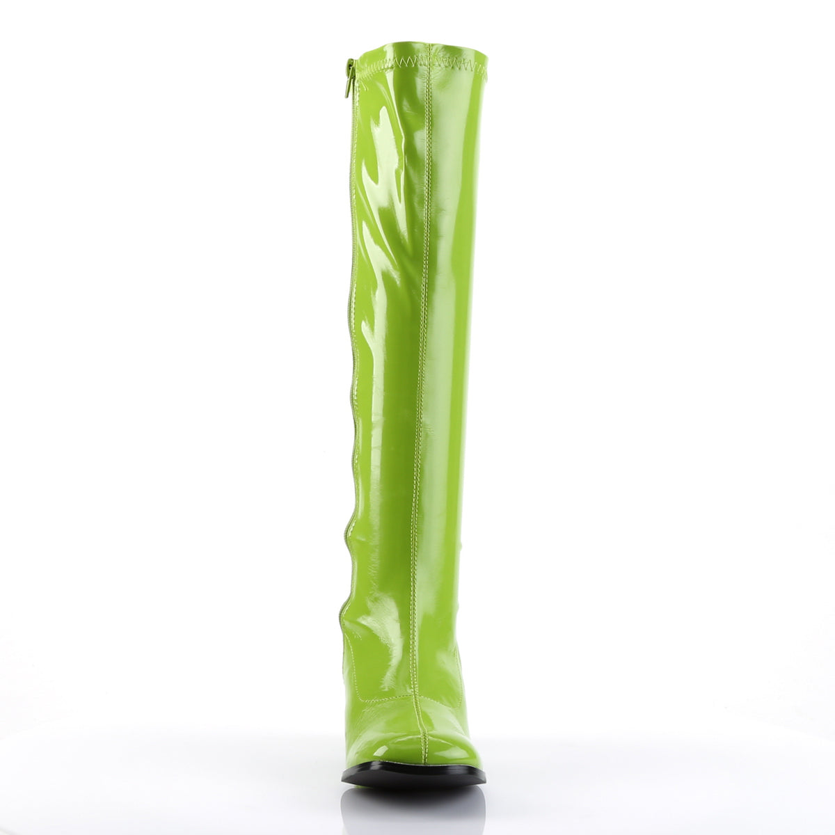 Funtasma Womens Boots. Gogo-300 Lime Green Str Pat