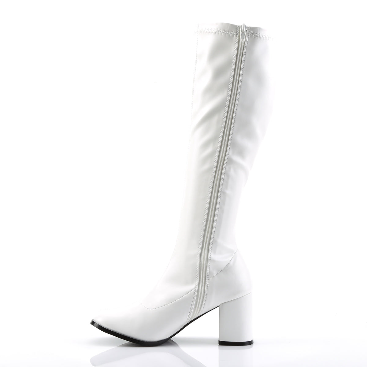 Funtasma Womens Boots. Gogo-300 wht str pu