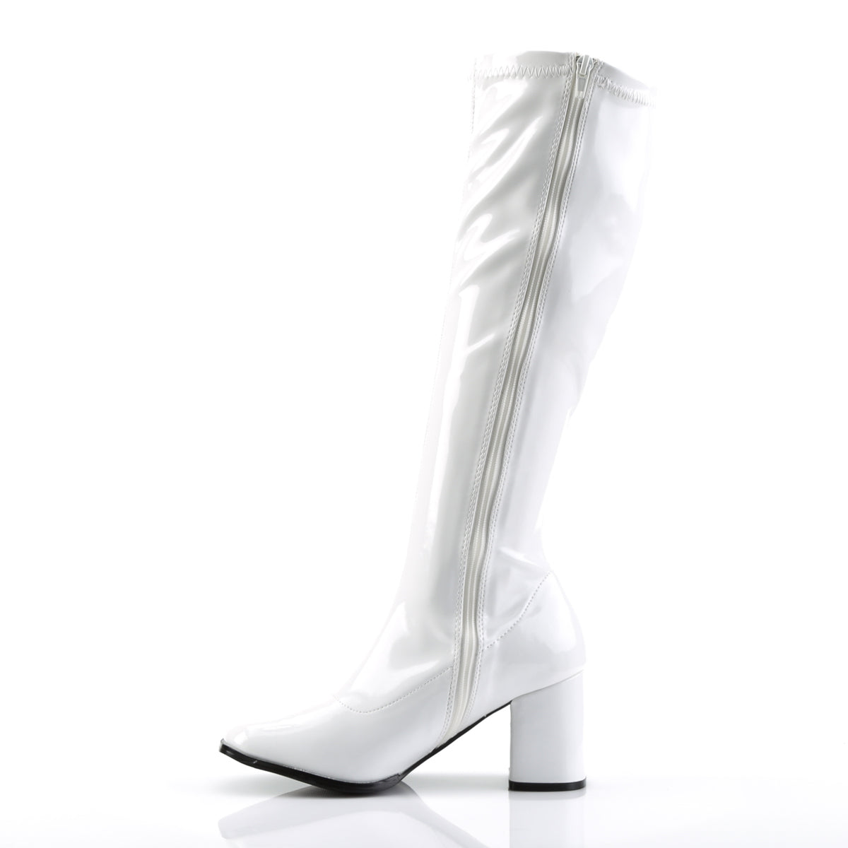 Funtasma Womens Boots GOGO-300 Wht Str Pat