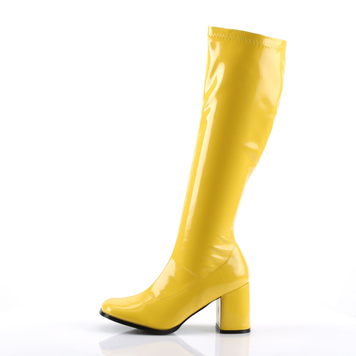 Funtasma Womens Boots GOGO-300 Yellow Str Pat