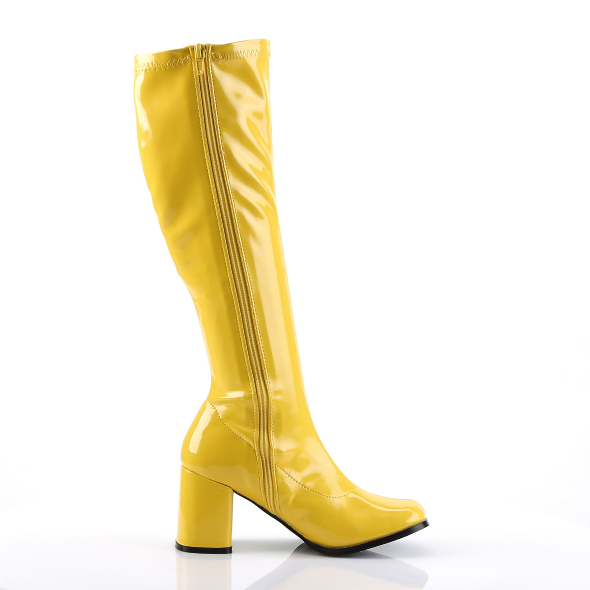 Funtasma Womens Boots GOGO-300 Yellow Str Pat