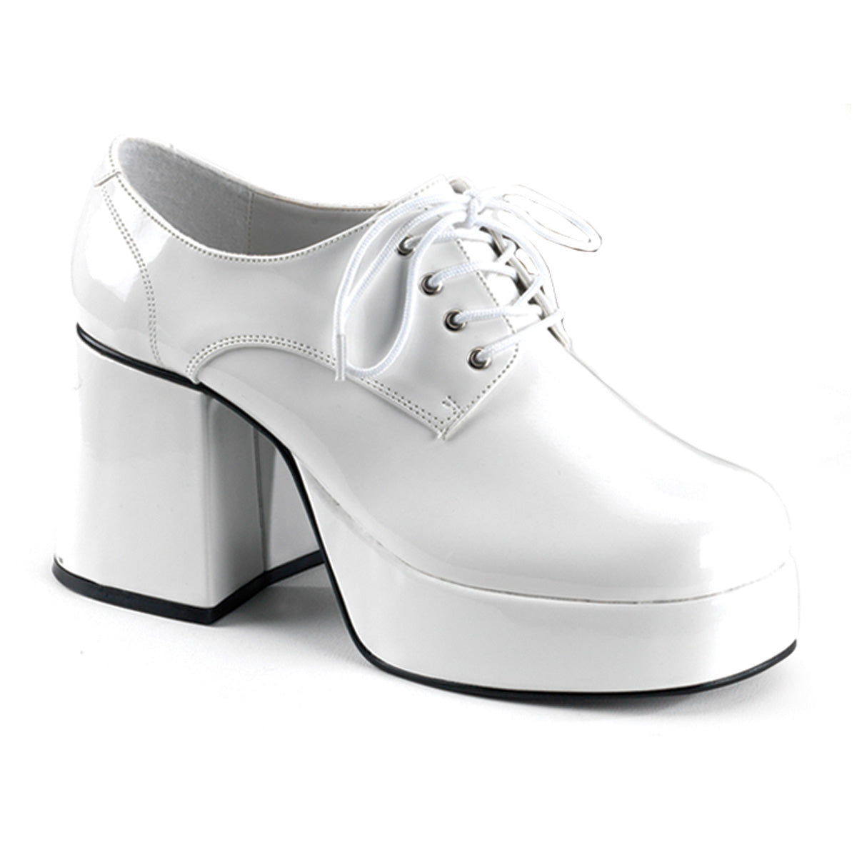 Funtasma Mens Low Shoe JAZZ-02 Wht Pat