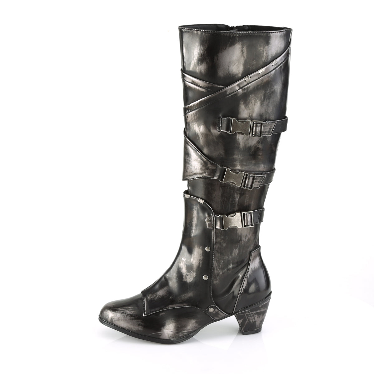 Funtasma Womens Boots. MAIDEN-8820 Zinnbürste PU