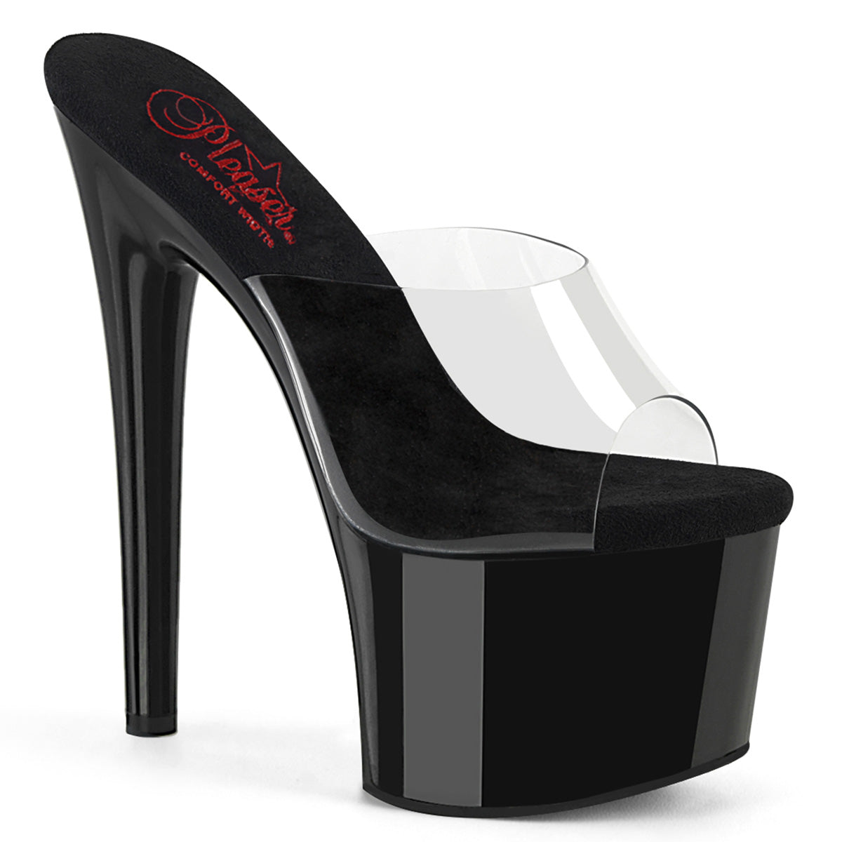 Pleaser   PASSION-701 Clr/Blk