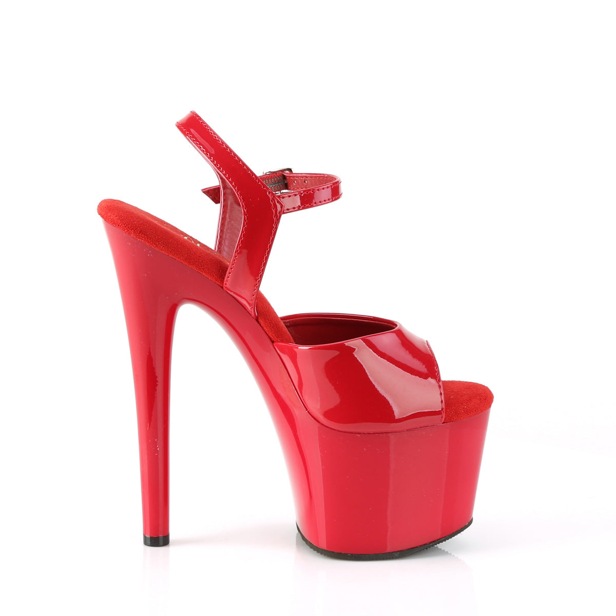 Pleaser  Sandals PASSION-709 Red Pat/Red