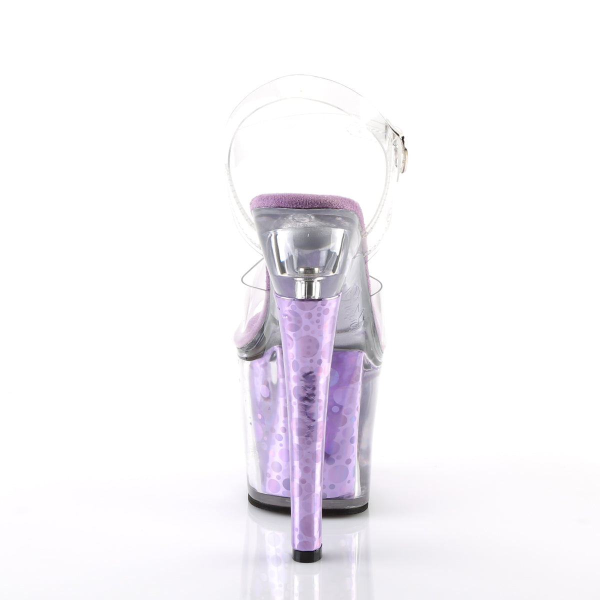 Pleaser   RADIANT-708BHG CLR/Purple Hologramm