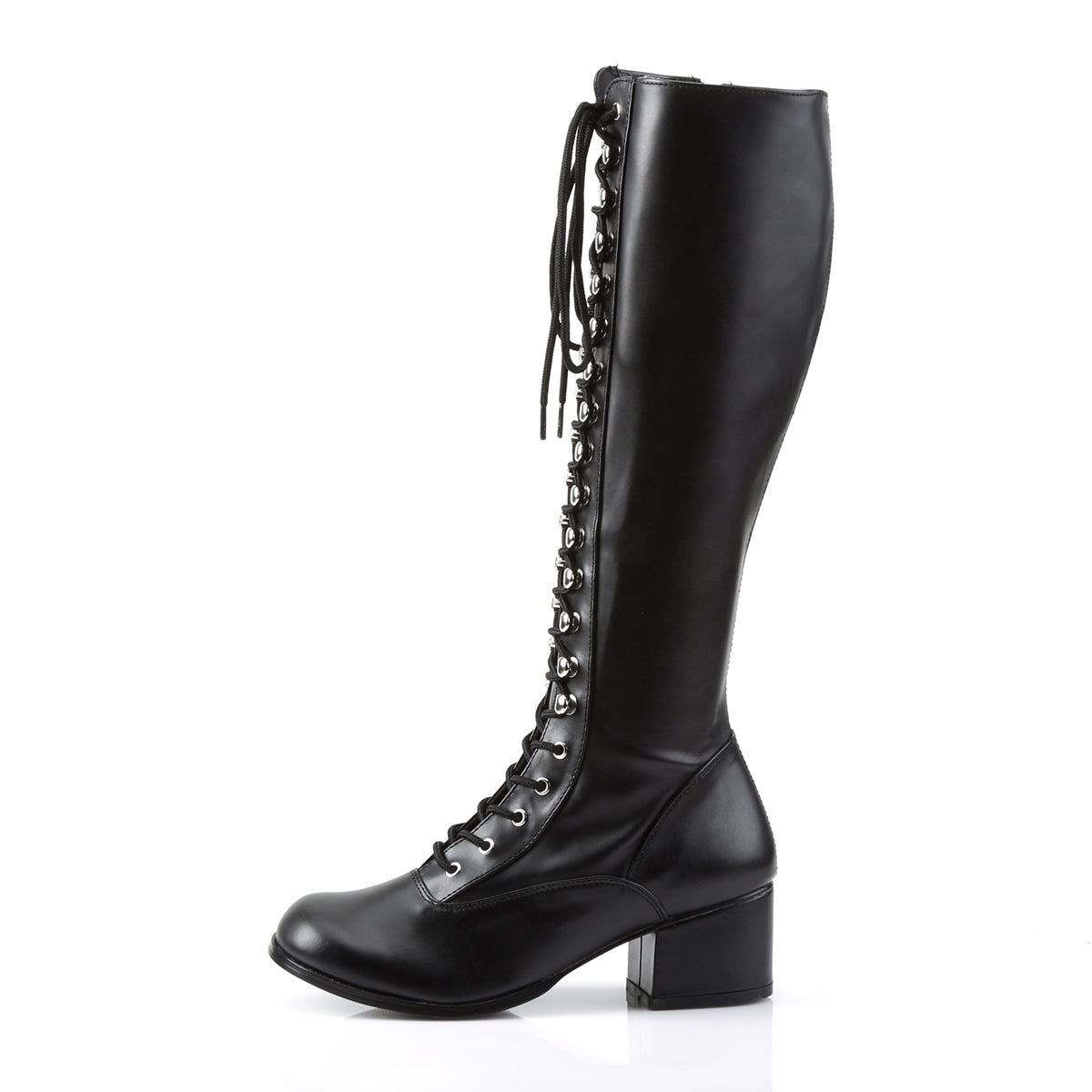 Funtasma Womens Boots. Retro-302 BLK STR PU