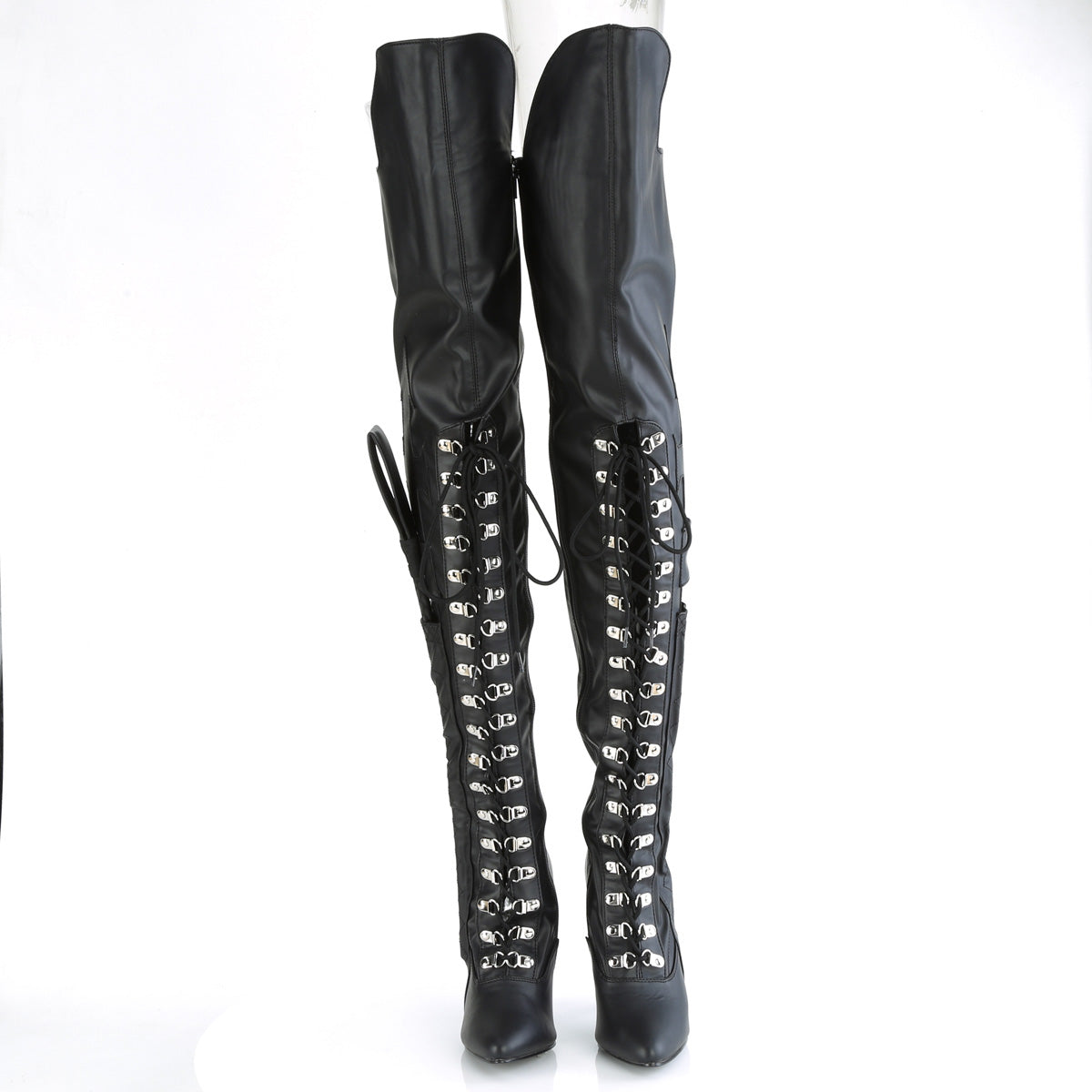 Pleaser  Stiefel SEDUCE-3082 BLK str. Kunstleder