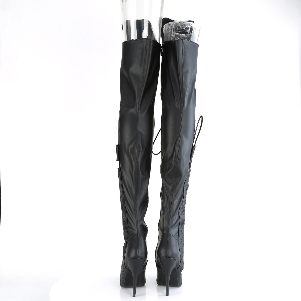 Pleaser  Stiefel SEDUCE-3082 BLK str. Kunstleder