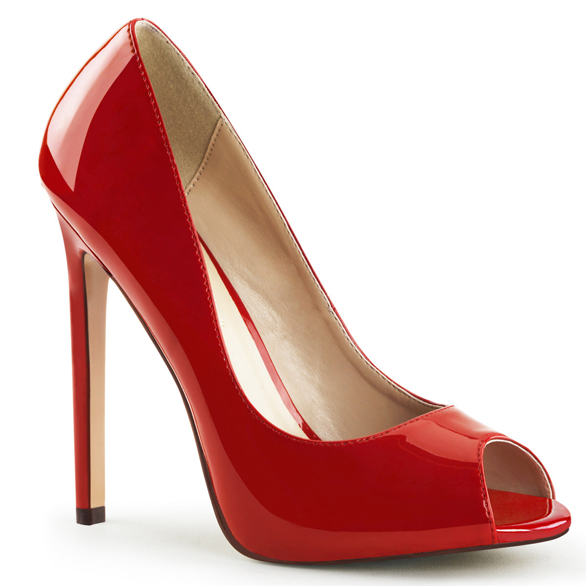 Pleaser Womens Pumps SEXY-42 Red Pat