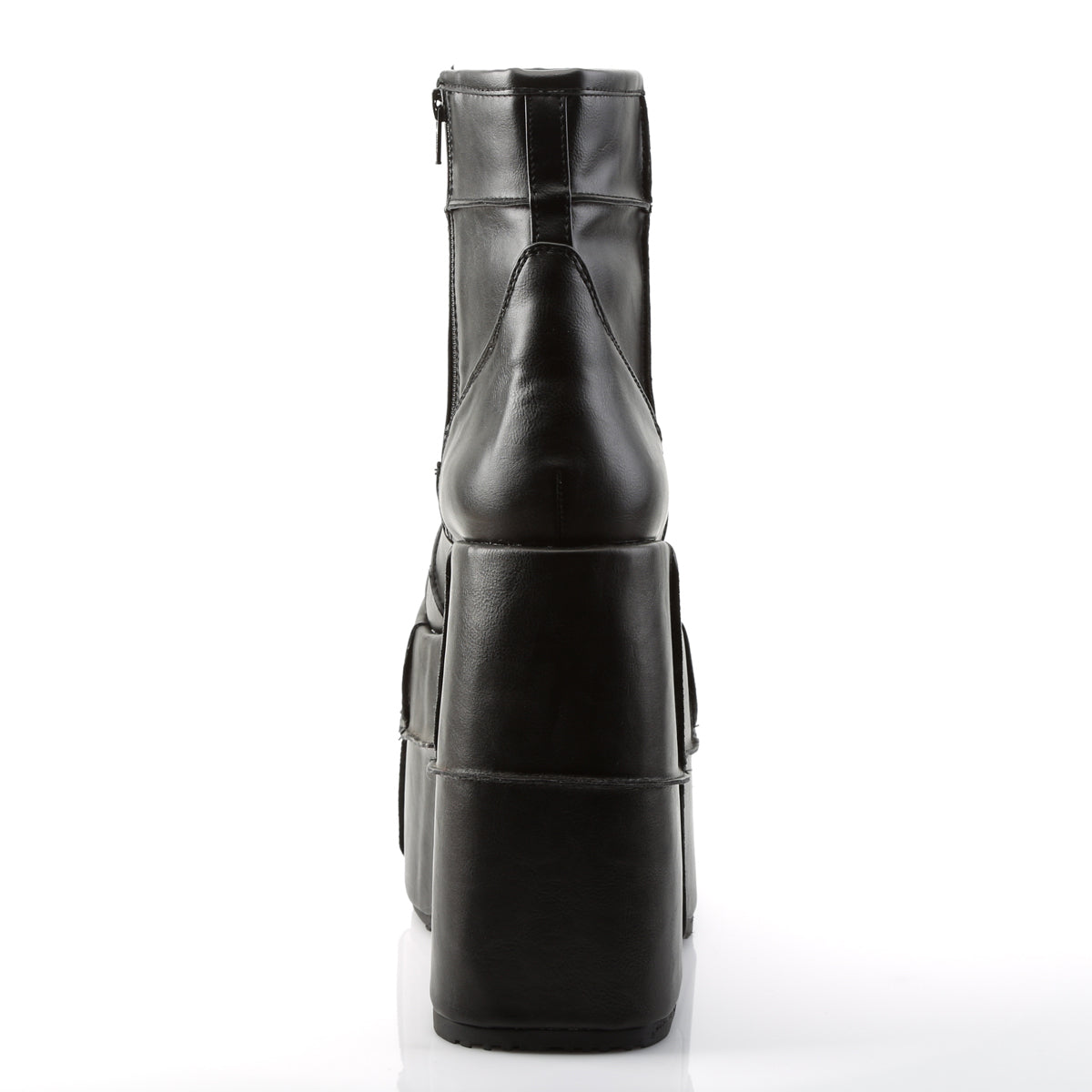 DemoniaCult Herrenstiefel STACK-201 BLK Vegan Leder