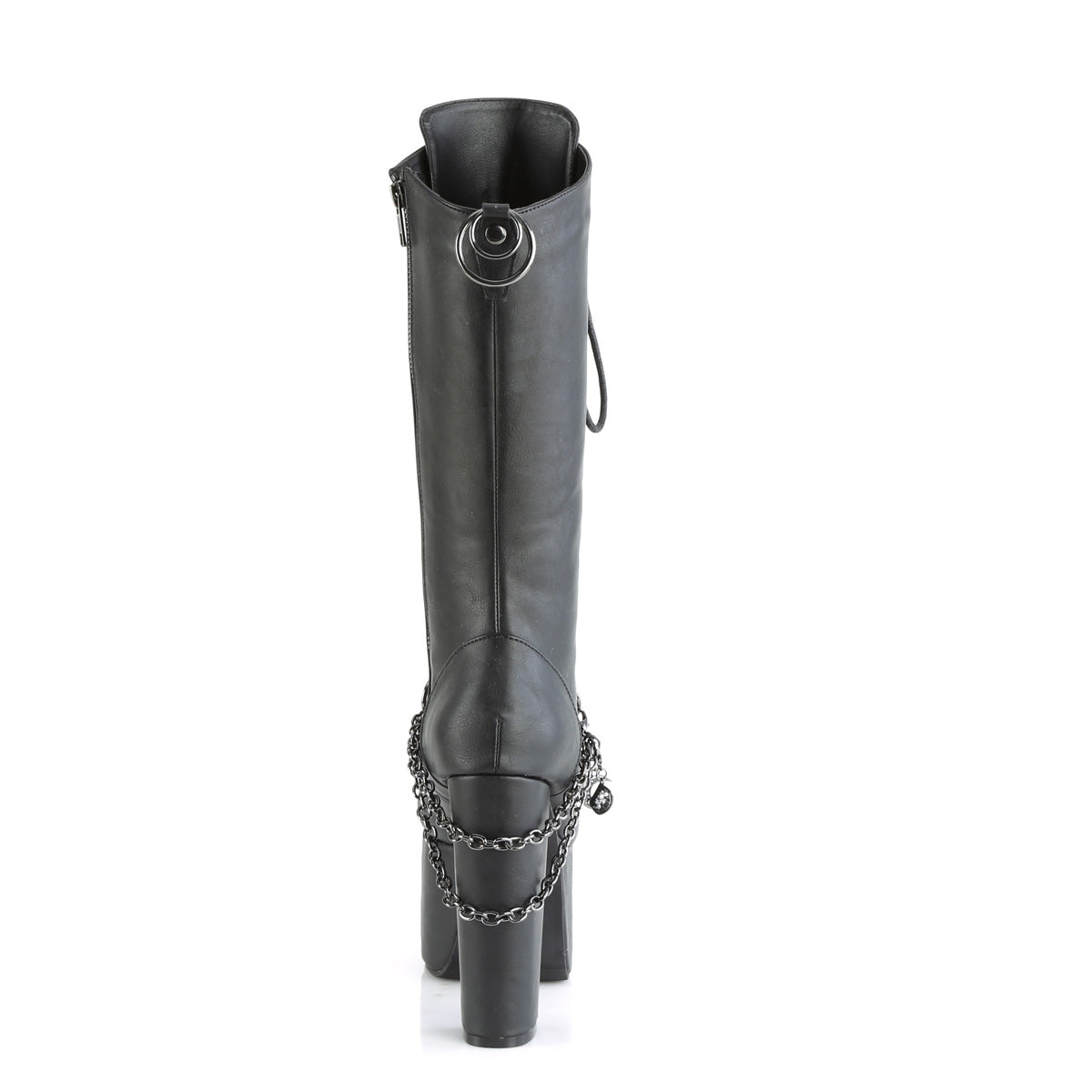 DemoniaCult  Stiefel TORMENT-170 BLK Vegan Leder