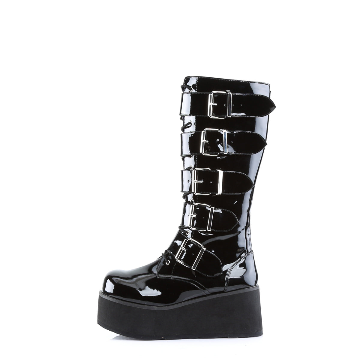 DemoniaCult Herrenstiefel TRASHVILLE-518 BLK Pat