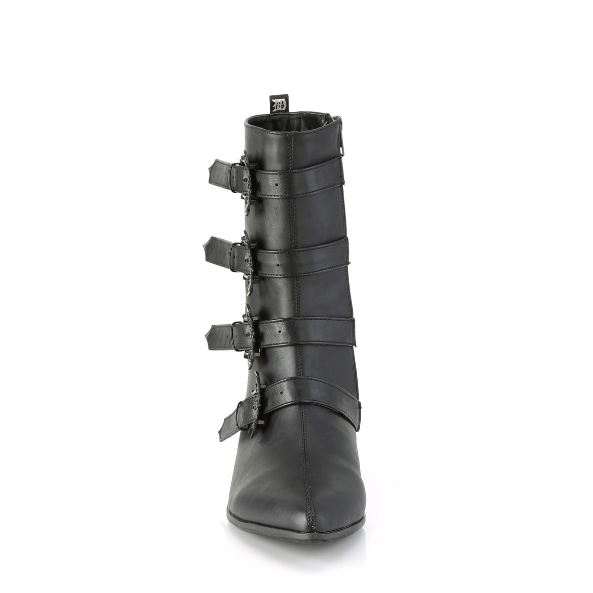 DemoniaCult Herrenstiefel WARLOCK-110-B BLK Vegan Leder