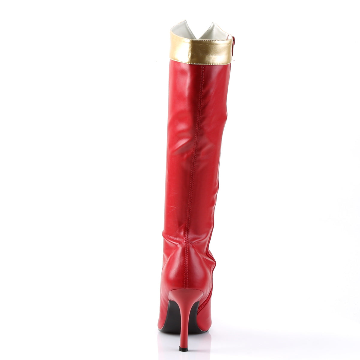 Funtasma Womens Boots. Wonder-130 rot-gold str pu