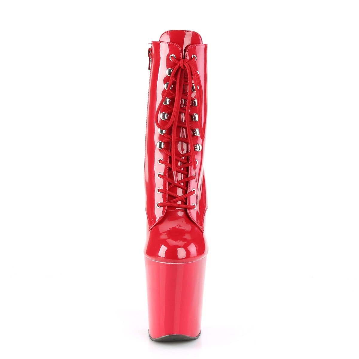 Pleaser Damen Knöchelstiefel XTREME-1020 rot pat / rot